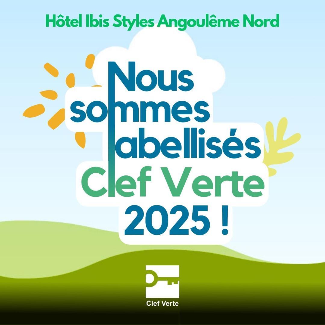Ibis Styles Angouleme Nord - Hotel Restaurant Champniers  Экстерьер фото